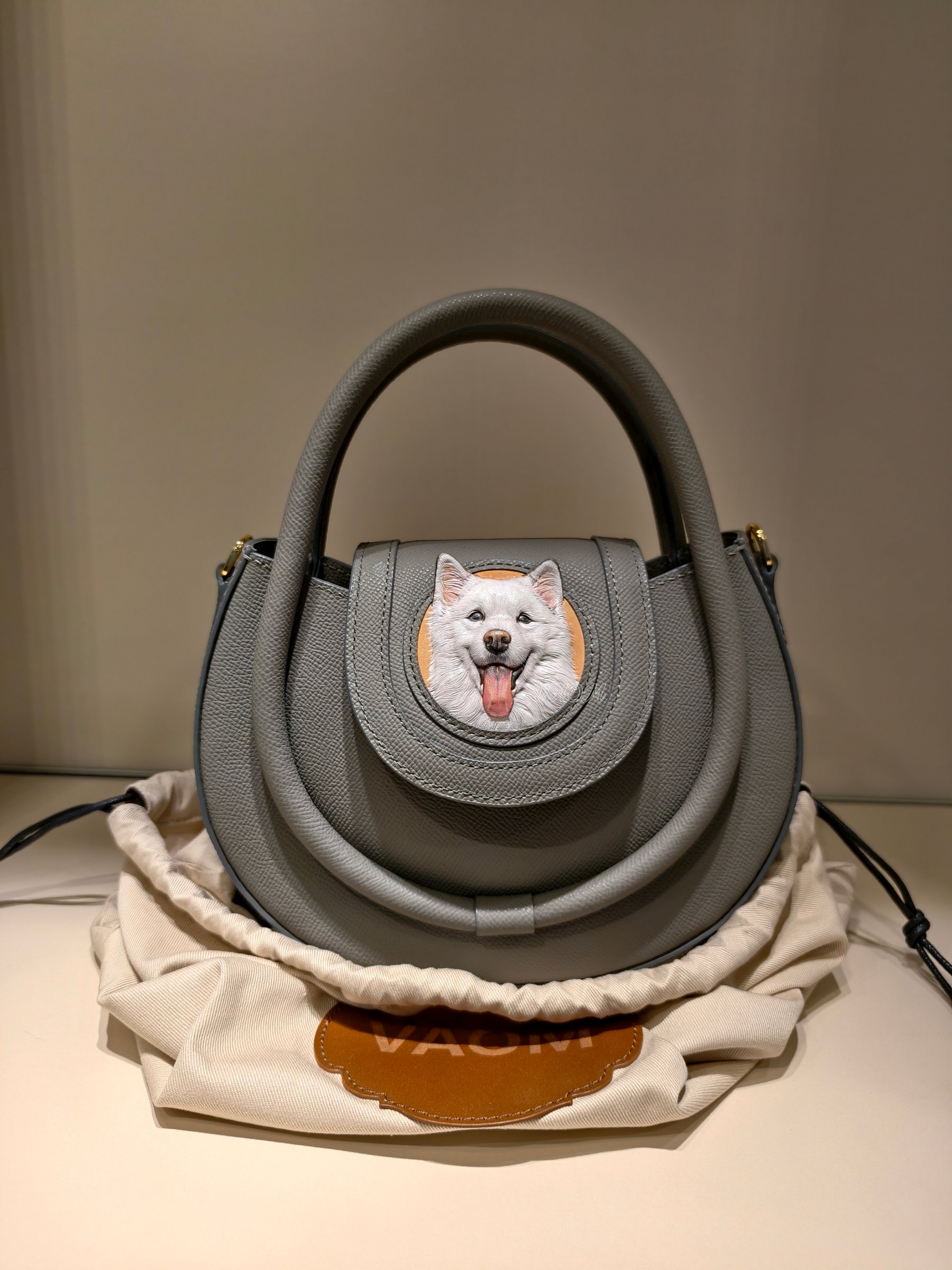 Personalized Customization Leather Embossed Bag